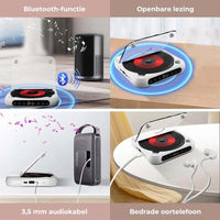 Draagbare cd-speler met Bluetooth