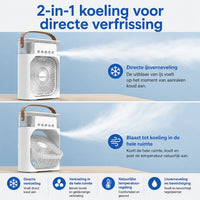 Mini Aircooler | Verkoeling op je bureau in seconden